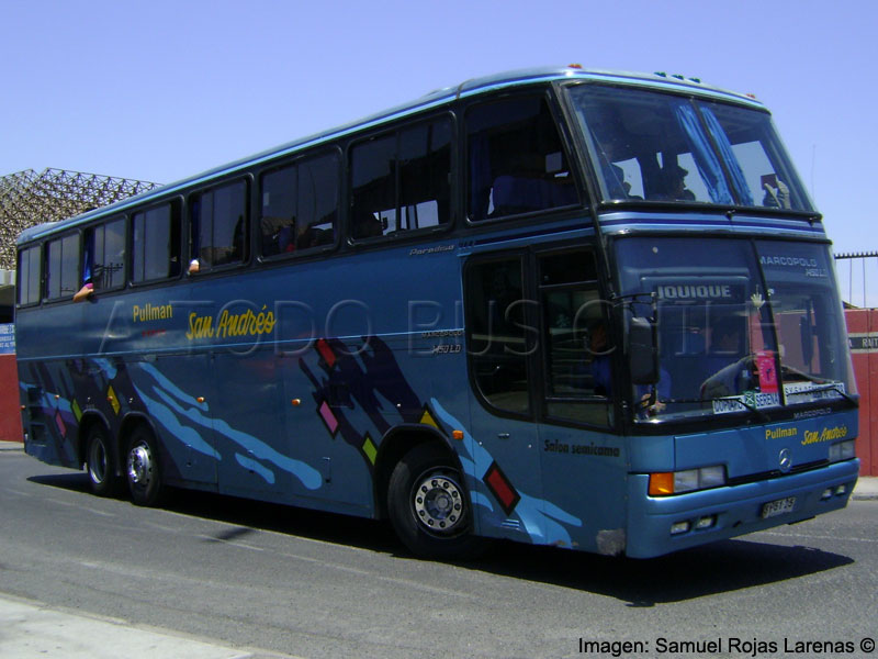 Marcopolo Paradiso GV 1450LD / Mercedes Benz O-400RSD / TSA Pullman San Andrés