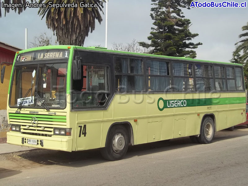 Caio Vitória / Mercedes Benz OF-1318 / Línea La Serena Coquimbo LISERCO