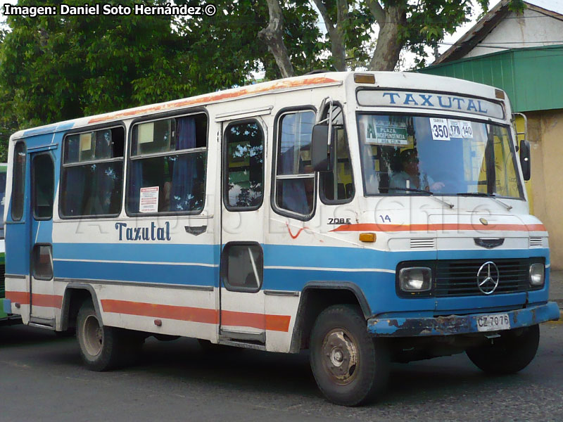 Metalpar Tacora / Mercedes Benz LO-708E / Línea A TAXUTAL (Talca)