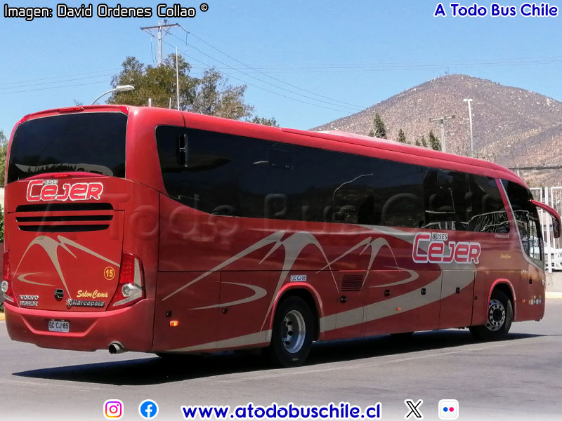 Marcopolo Viaggio G7 1050 / Volvo B-380R Euro5 / Buses CEJER