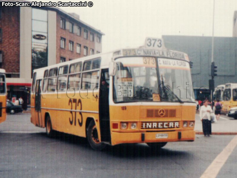 Inrecar Sagitario / Mercedes Benz OF-1318 / Línea N° 373 Cerro Navia - La Florida (E.T.P. Carrascal - Villa Olímpica S.A.)