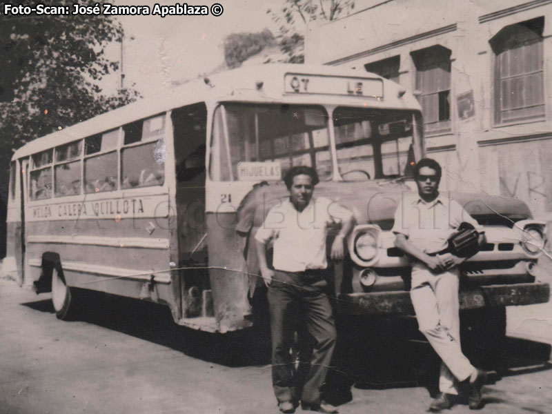 Franklin / Ford 1957 / Línea Melón - Calera - Quillota (Actual LIMEQUI)