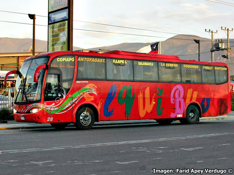 Marcopolo Viaggio G6 1050 / Mercedes Benz O-400RSE / Elqui Bus