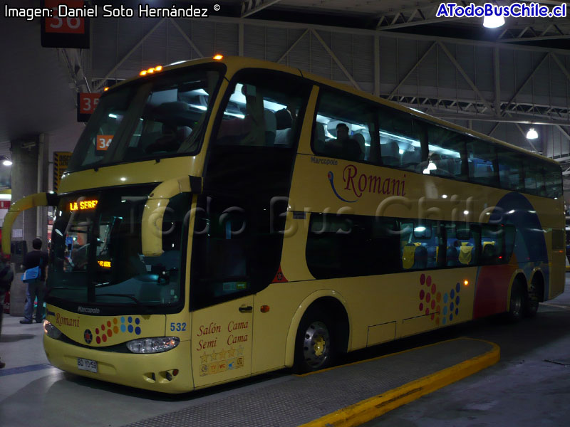 Marcopolo Paradiso G6 1800DD / Scania K-420 / Romani