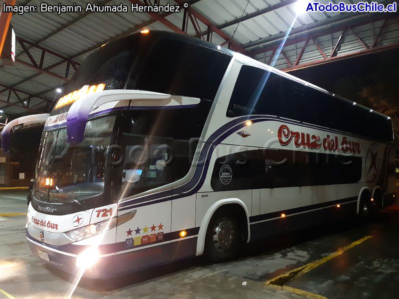 Marcopolo Paradiso G7 1800DD / Scania K-400B eev5 / Cruz del Sur