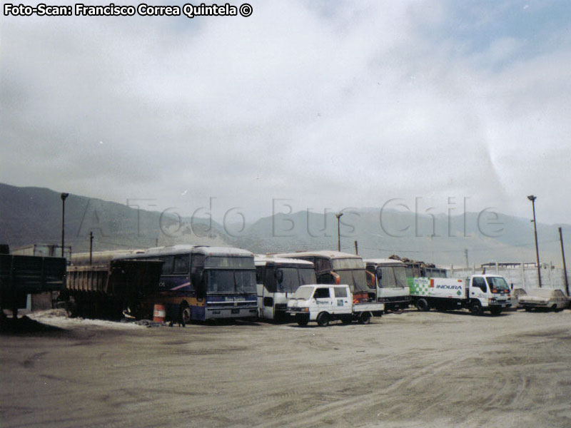 Unidades Flota Barrios S.A. Fuera de Servicio (Patio Asiento Viejo, Antofagasta)