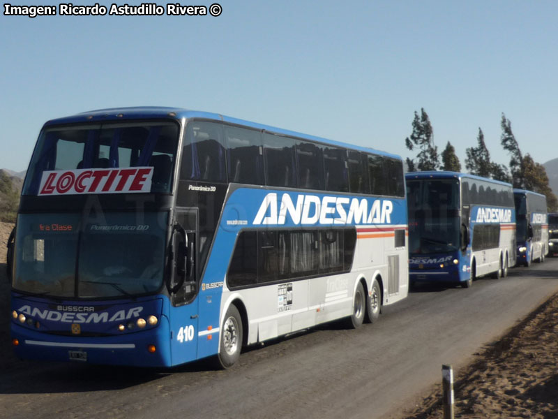 Busscar Panorâmico DD / Volvo B-12R / Andesmar (Caravana Rally Dakar 2009)