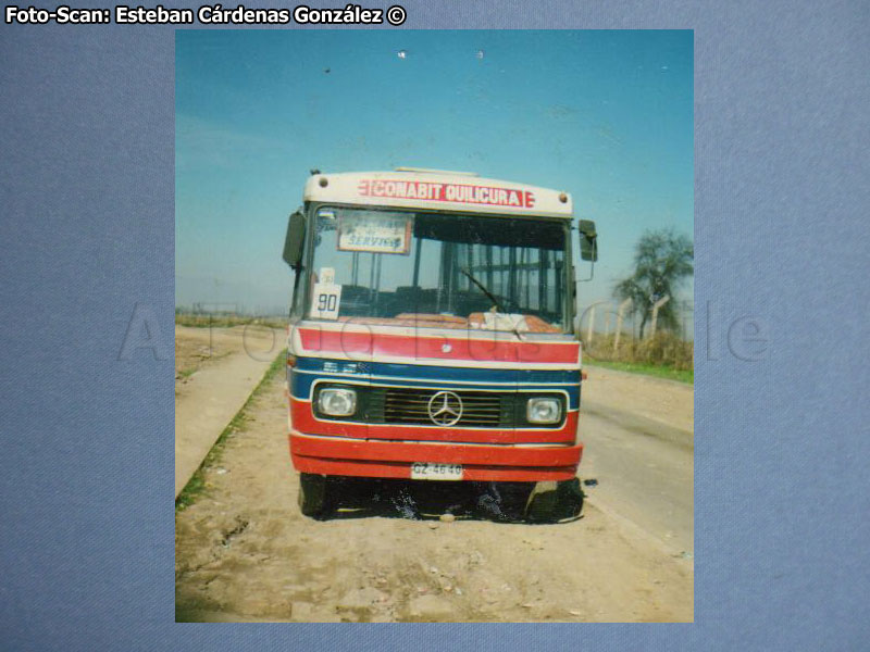 Caio Carolina I / Mercedes Benz LO-608D / Línea Nº 35 Conhabit - Quilicura