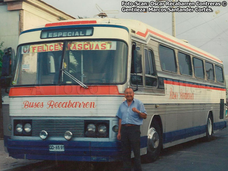 Ciferal Dinossauro / Scania BR-116 / Buses Recabarren