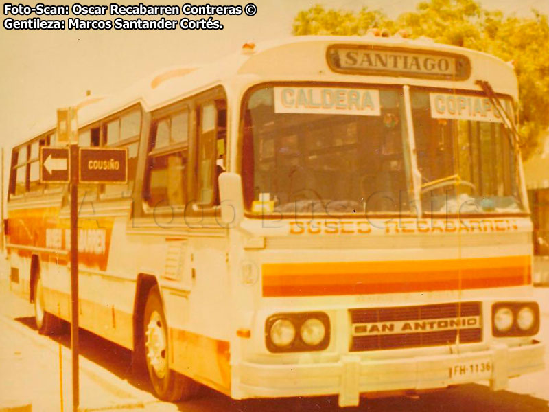 San Antonio "Doble Camello" / Magirus Deutz 200RS-12 / Buses Recabarren