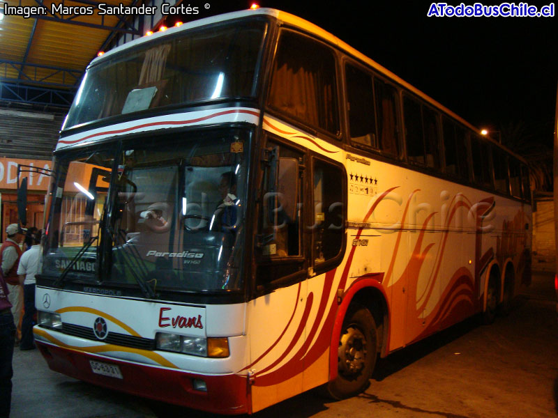 Marcopolo Paradiso GV 1450 / Mercedes Benz O-400RSD / Buses Evans