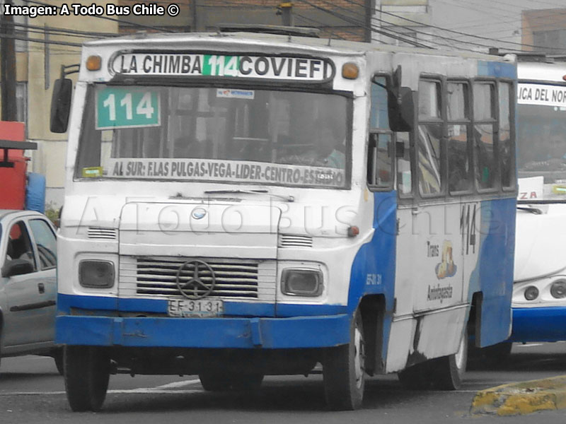 Carrocerías LR Bus / Mercedes Benz LO-708E / Línea Nº 114 Trans Antofagasta