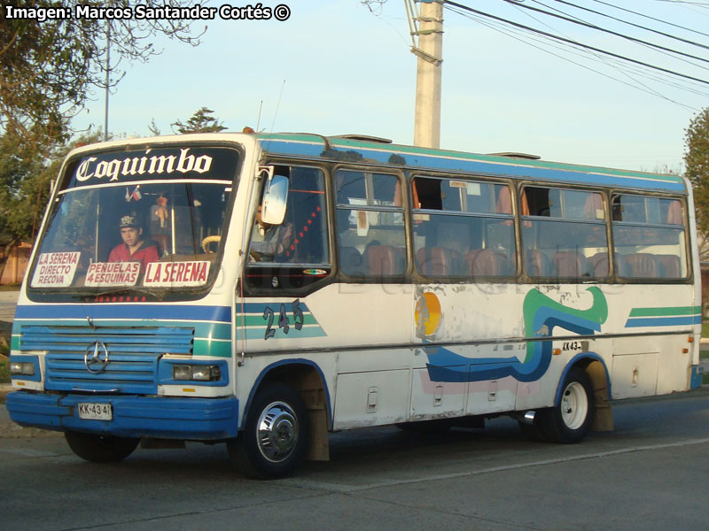 Metalpar Pucará II / Mercedes Benz OF-812 / Línea San Juan Coquimbo LISANCO