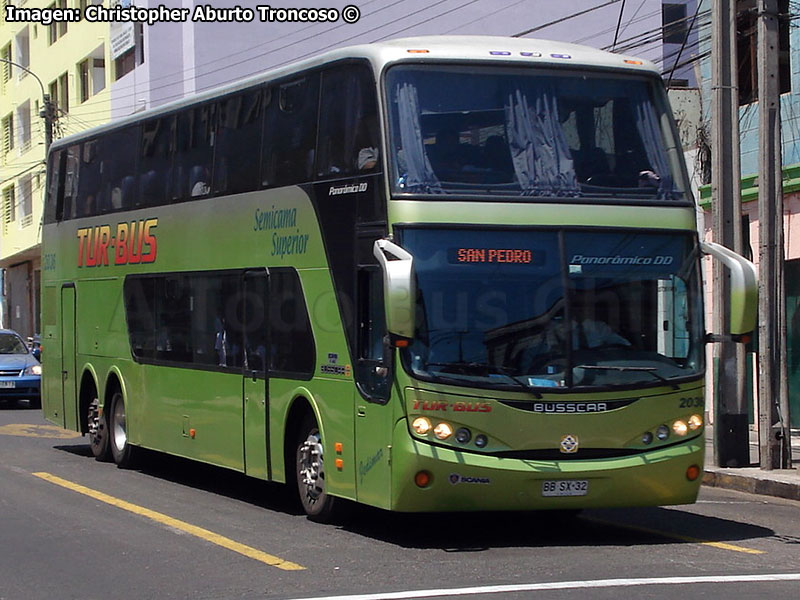 Busscar Panorâmico DD / Scania K-420 / Tur Bus