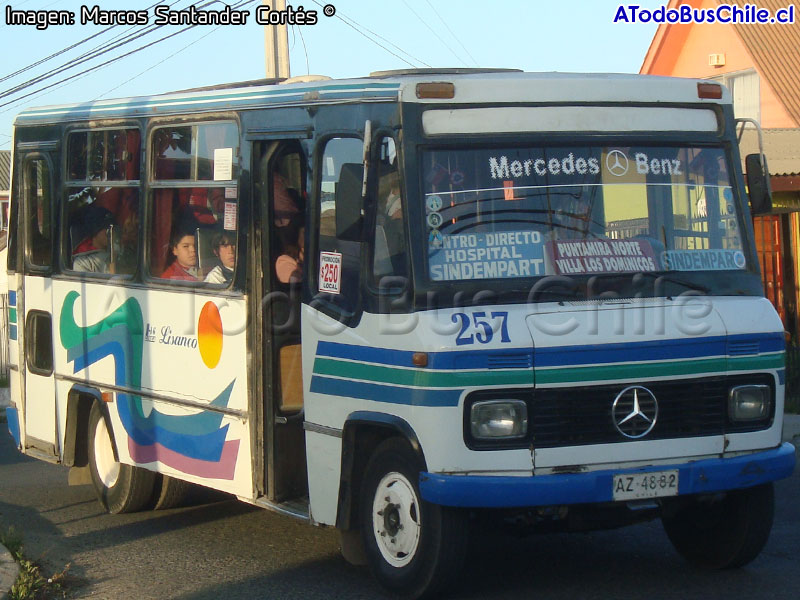 Metalpar Llaima / Mercedes Benz LO-708E / Línea San Juan Coquimbo LISANCO