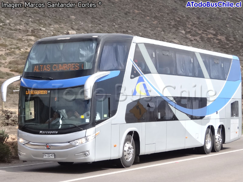 Marcopolo Paradiso G7 1800DD / Scania K-410B / Buses Altas Cumbres