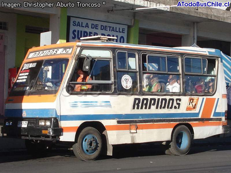 DE.CA.RO.LI. Pía II / Agrale TX-1600 / Línea N° 10 Rápidos Río Viejo (Chillán)