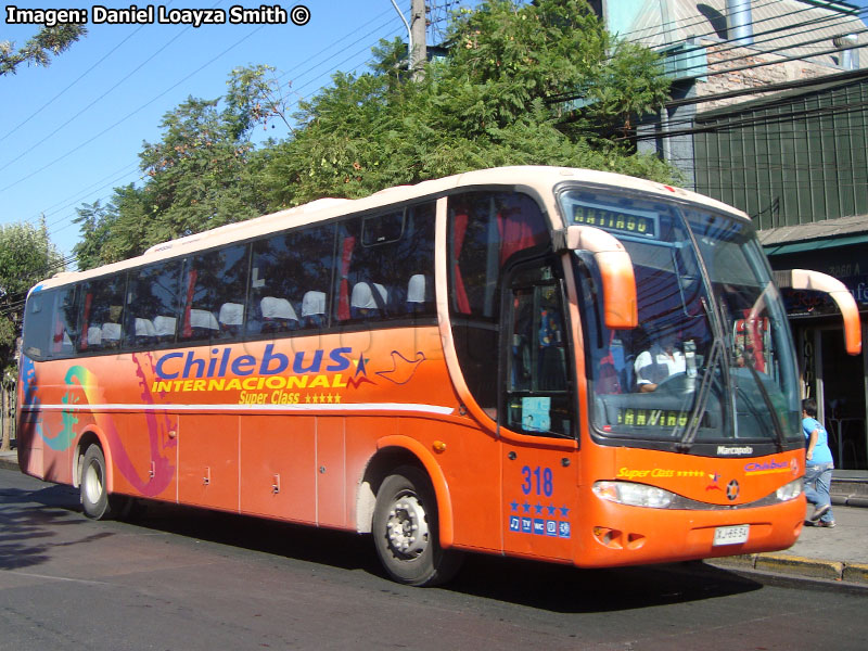 Marcopolo Viaggio G6 1050 / Mercedes Benz O-400RSE / Chile Bus Internacional