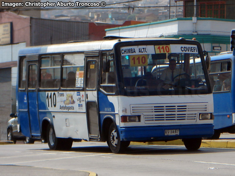 Metalpar Pucará II / Mercedes Benz OF-812 / Línea N° 110 Trans Antofagasta