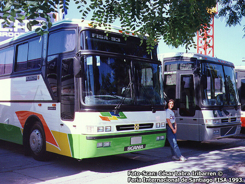 Busscar Jum Buss 360 / Scania K-113TL / Turibus Ltda. | Busscar Jum Buss 340 / Volvo B-10M / Nilahue
