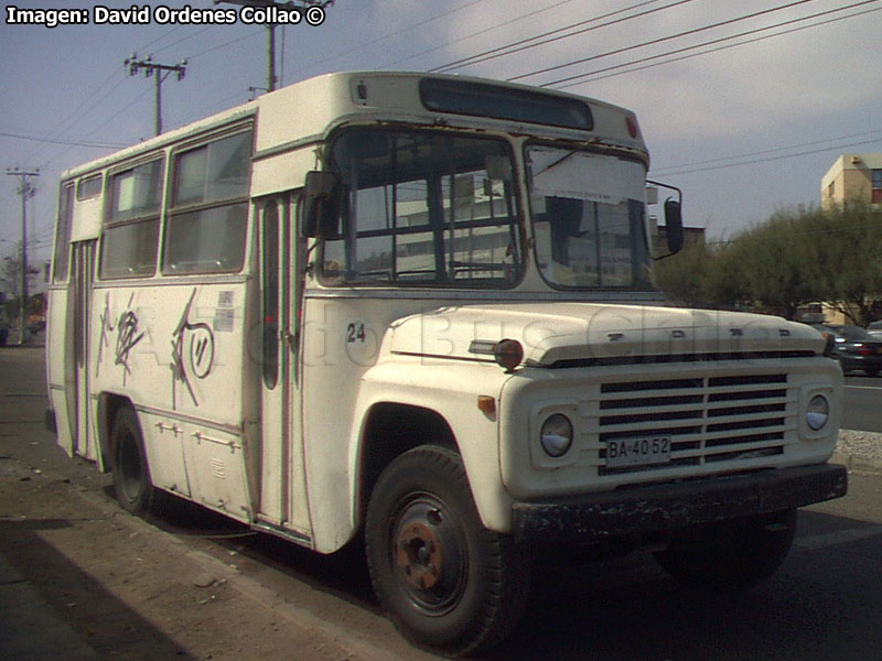 Caio Mini / Ford F-7000 / ETRAPAS S.A. Arica