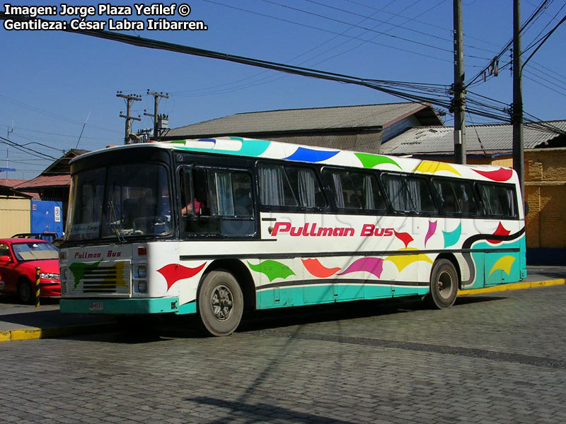 Nielson Diplomata Serie 200 / Scania B-111 / Pullman Cargo - Transporte de Personal Lonquén