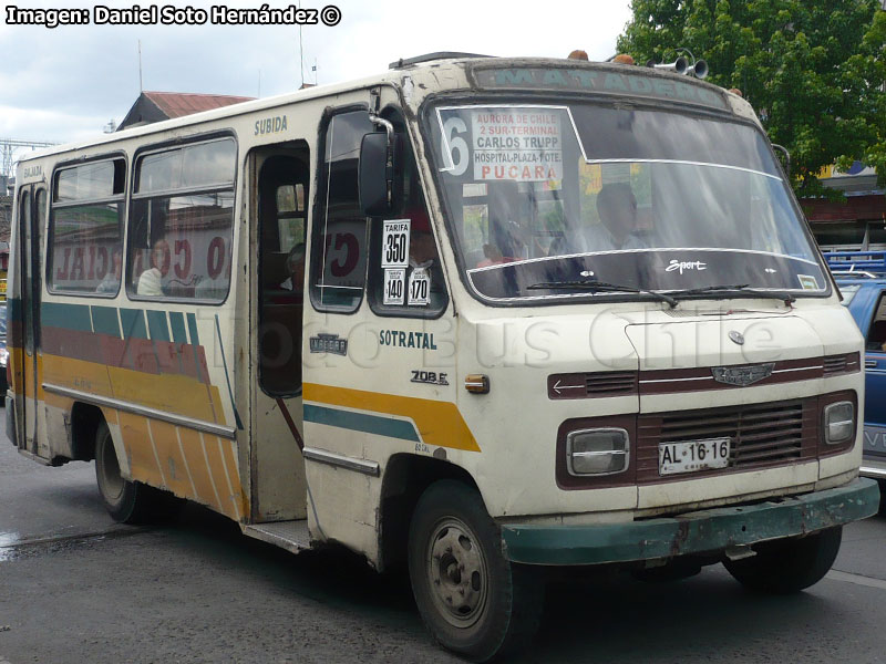 Inrecar / Mercedes Benz LO-708E / Línea N° 6 SOTRATAL (Talca)