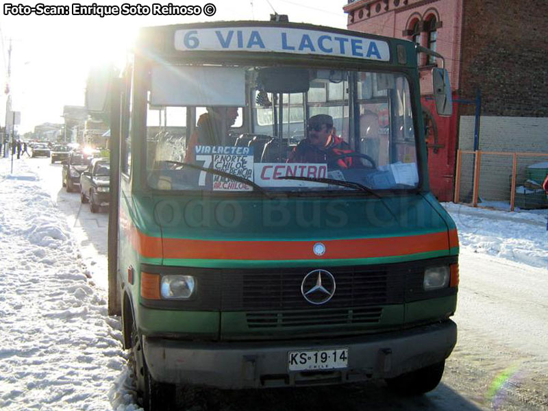 Cuatro Ases PH-50 / Mercedes Benz LO-812 / Línea N° 7 Vía Láctea S.A. (Punta Arenas)