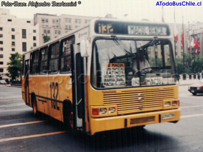 Marcopolo Torino LN / Mercedes Benz OF-1318 / Línea N° 132 Renca - Macul (Transportes Libertador Bernardo O'Higgins S.A.)