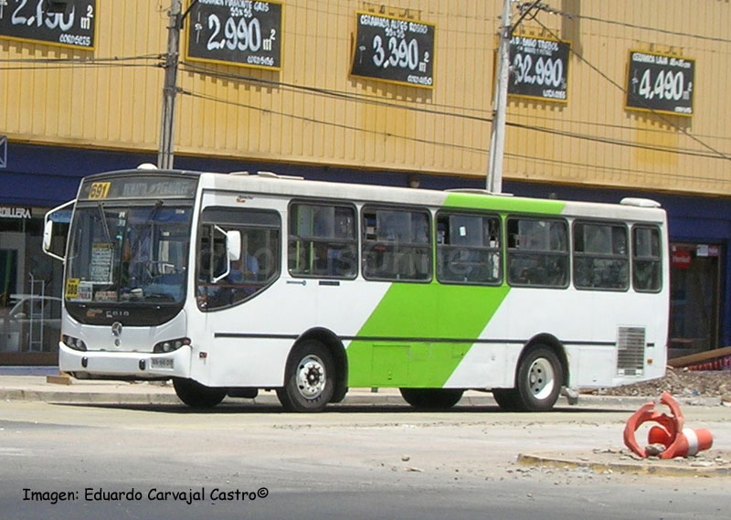 Induscar Caio Apache S21 / Mercedes Benz OH-1418 / Línea 691 Av. Matta-Peñalolén