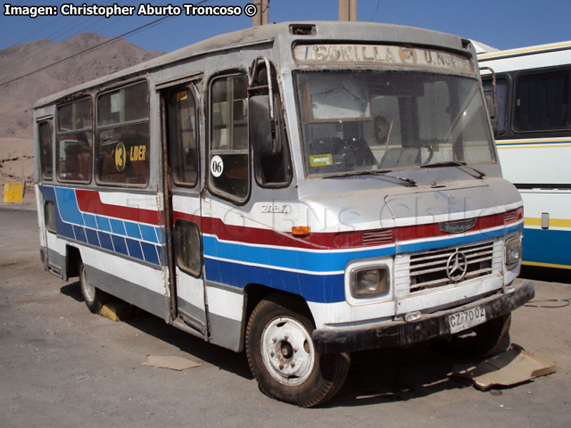 Metalpar Llaima / Mercedes Benz LO-708E / Línea N° 3 Antofagasta
