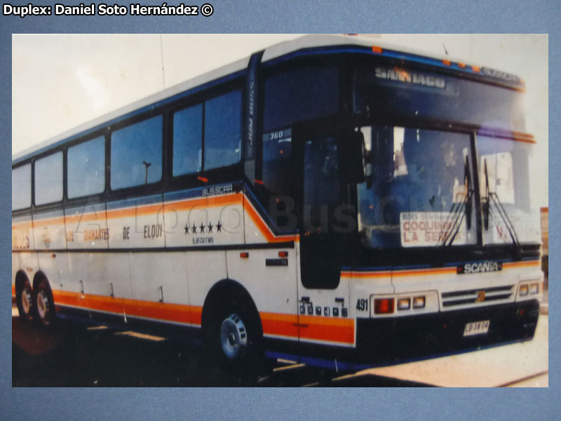 Busscar Jum Buss 360 / Scania K-113TL / T.A.L. Los Diamantes de Elqui