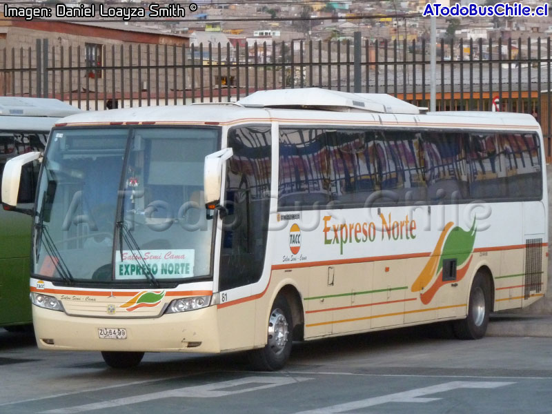 Busscar Vissta Buss LO / Mercedes Benz O-400RSE Eletrônico / TACC Expreso Norte