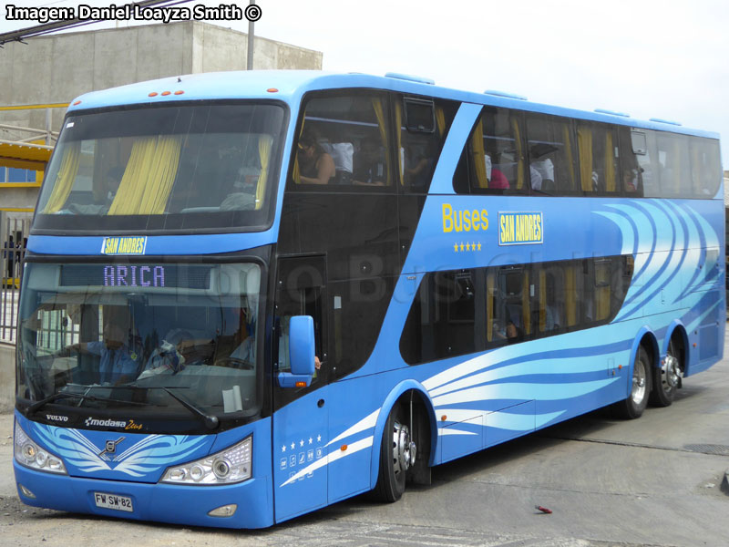 Modasa Zeus II / Volvo B-11R Euro5 / TSA Pullman San Andrés