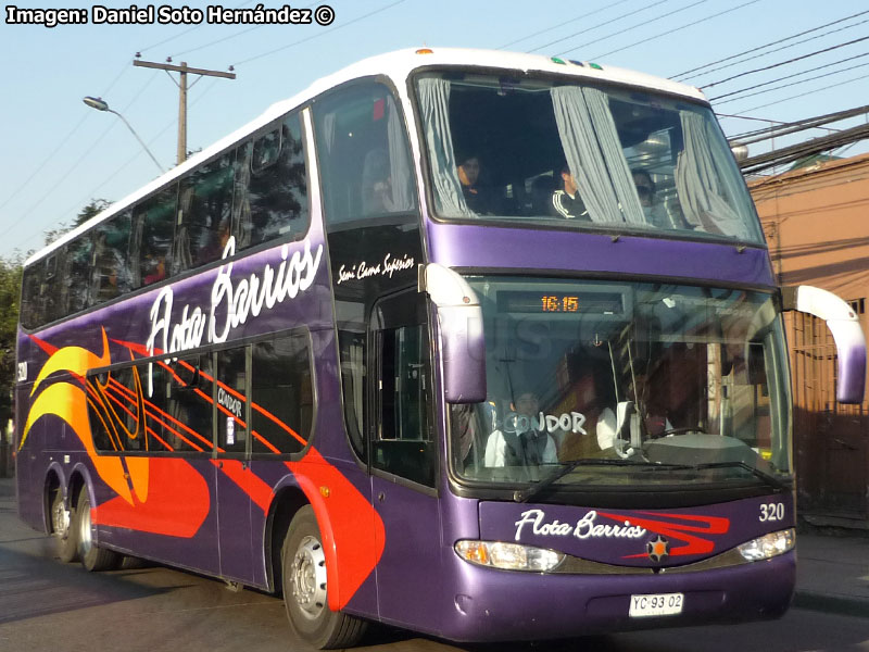 Marcopolo Paradiso G6 1800DD / Scania K-124IB / Flota Barrios (Auxiliar Cóndor Bus)