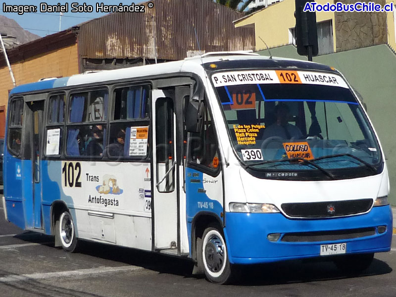 Marcopolo Senior G6 / Mercedes Benz LO-914 / Línea N° 102 Trans Antofagasta