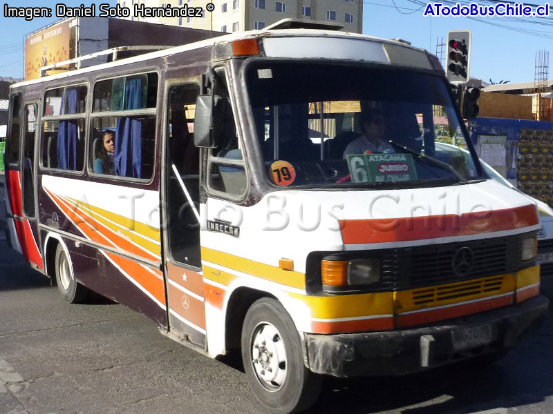 Inrecar / Mercedes Benz LO-812 / Línea Sol de Atacama Variante N° 6 (Copiapó)