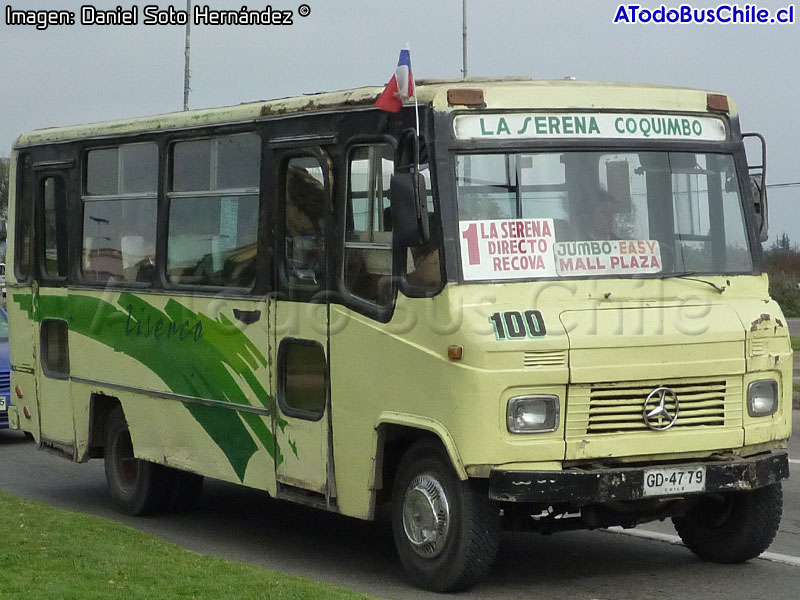 Metalpar Tacora / Mercedes Benz LO-708E / Línea La Serena Coquimbo LISERCO