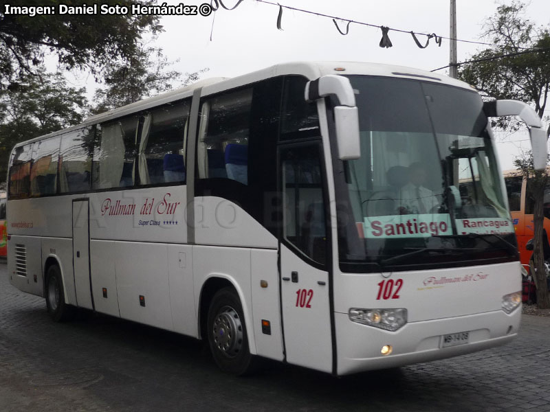 Higer Bus KLQ6129 (H120.44) / Pullman del Sur