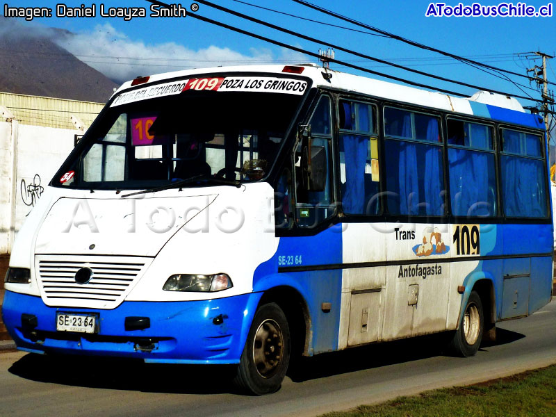 Metalpar Pucará 2000 / Mercedes Benz LO-814 / Línea N° 109 Trans Antofagasta