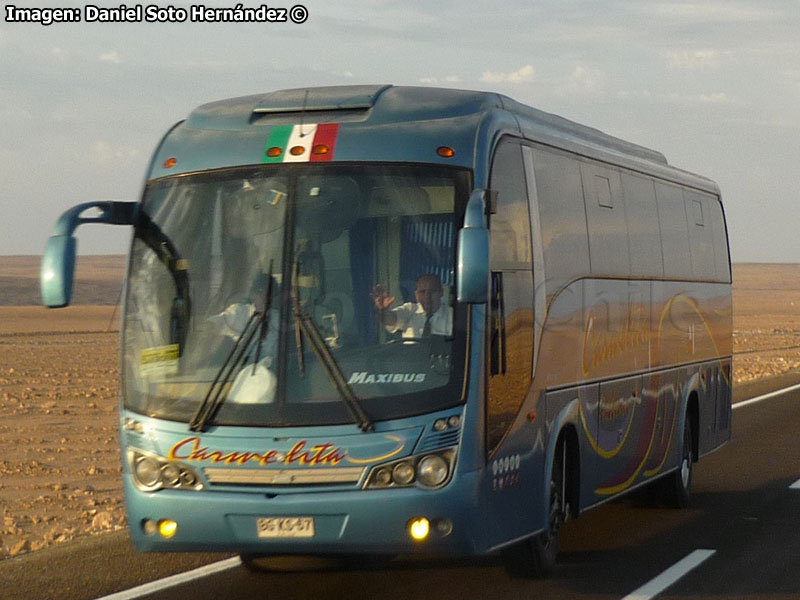 Maxibus Lince 3.45 / Mercedes Benz O-500RS-1636 / Pullman Carmelita