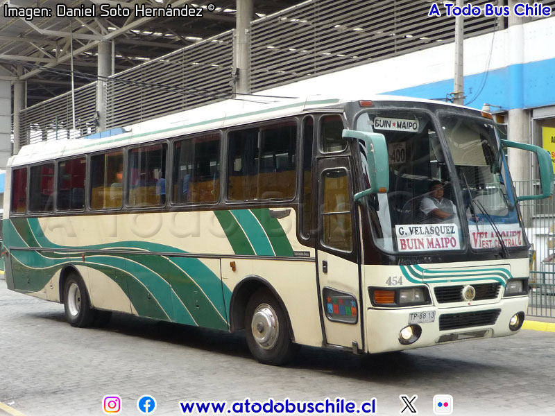 Metalpar Yelcho / Mercedes Benz OF-1721 / Buses Buin -  Maipo