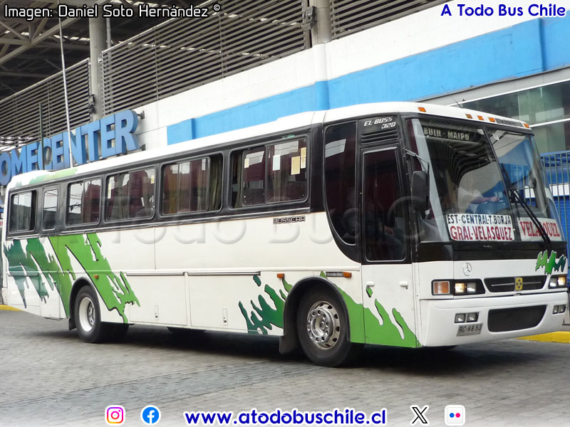 Busscar El Buss 320 / Mercedes Benz OF-1620 / Buses Buin - Maipo