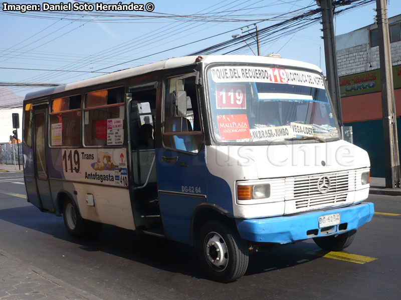 Metalpar Pucará 1 / Mercedes Benz LO-812 / Línea Nº 119 Trans Antofagasta