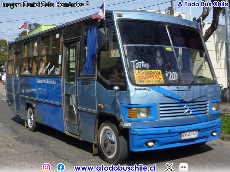 Caio Carolina IV / Mercedes Benz LO-809 / Taxibuses San Antonio S.A.