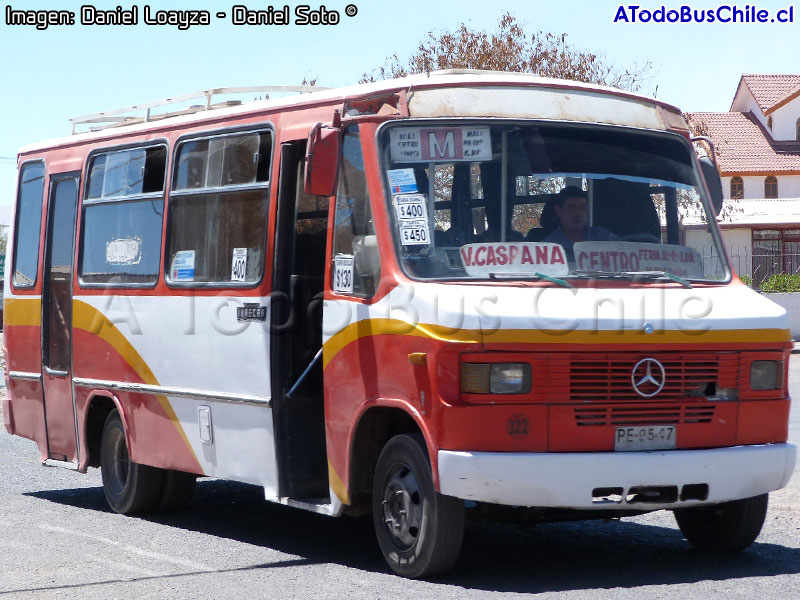 Inrecar / Mercedes Benz LO-814 / Línea M Transportes Ayquina Ltda. (Calama)