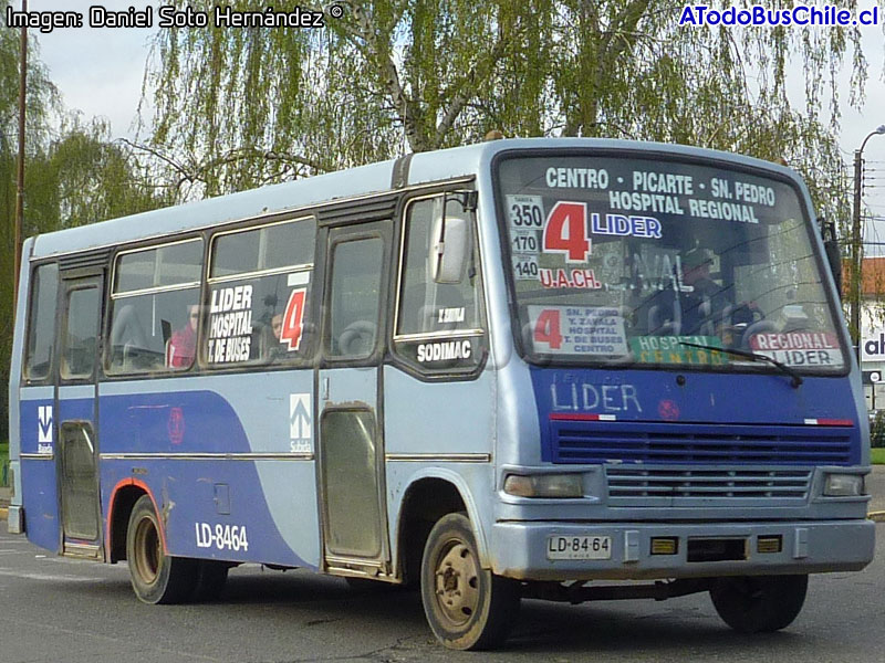 Metalpar Pucará II / Mercedes Benz OF-812 / Línea N° 4 Valdivia