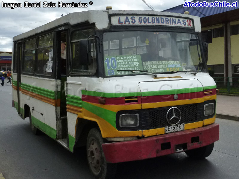 Carrocerías Bertone / Mercedes Benz LO-708E / Línea N° 10 Osorno