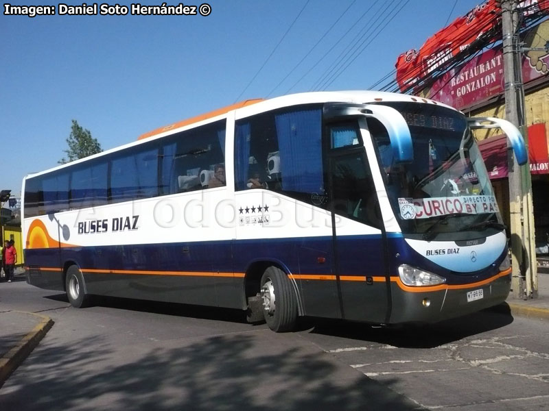 Irizar Century III 3.70 / Mercedes Benz O-500RS-1636 / Buses Díaz