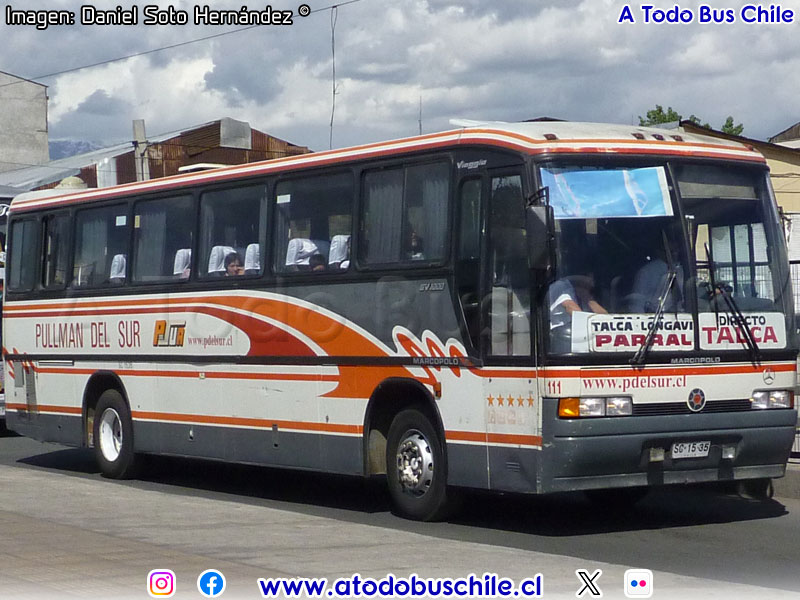 Marcopolo Viaggio GV 1000 / Mercedes Benz O-400RSE / Pullman del Sur